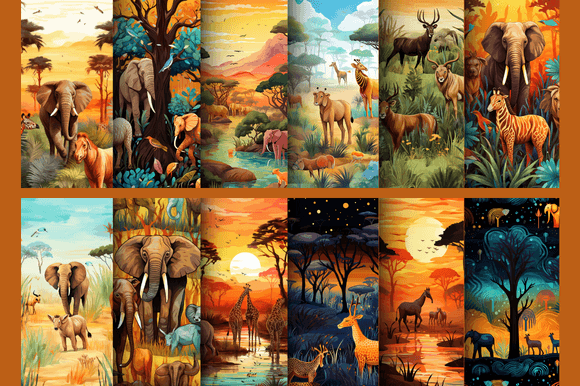 African Wildlife Patterns: A Creative Resource for Design and Craft Projects