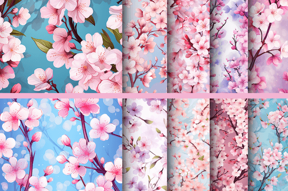 Cherry Blossoms Patterns: A Beautiful Addition to Your Creative Projects