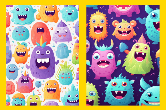 Cute Monster Patterns
