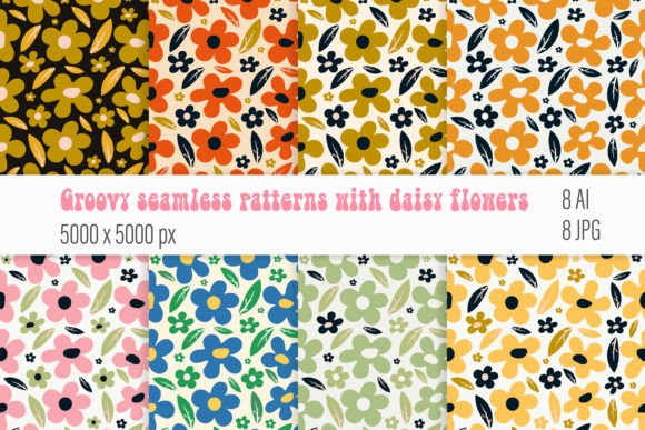 Exploring Groovy Flowers Patterns: A Nostalgic Revival in Modern Design