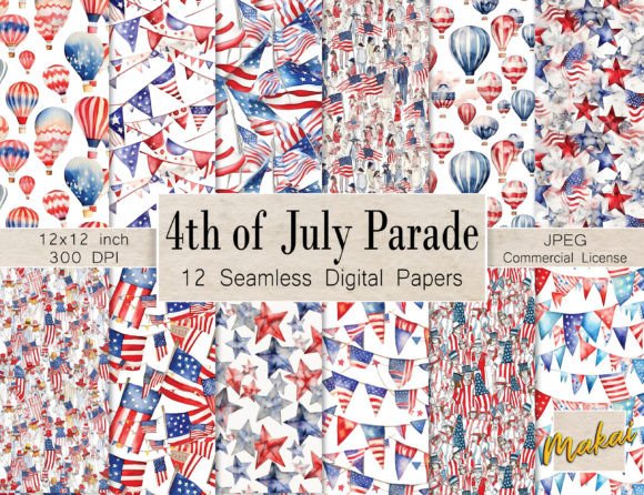 Patriotic Seamless Patterns: A Creative Resource for Celebrating National Pride