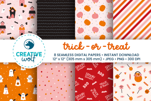 Trick-or-Treat Halloween Patterns: A Creative Designer’s Guide